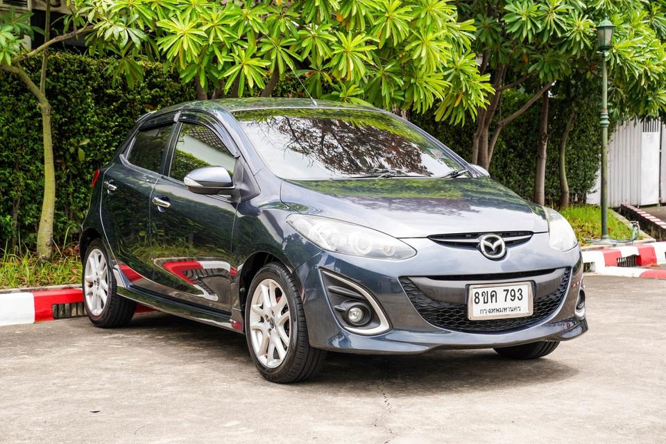 #MAZDA 2 1.5 MAXX SPORTS AT ปี 2013 สีเทา รูปย่อยที่ 3