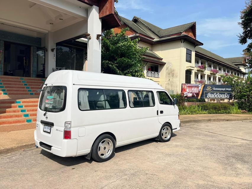 Nissan Urvan E25 ปี 2012 สีขาวสวย 5