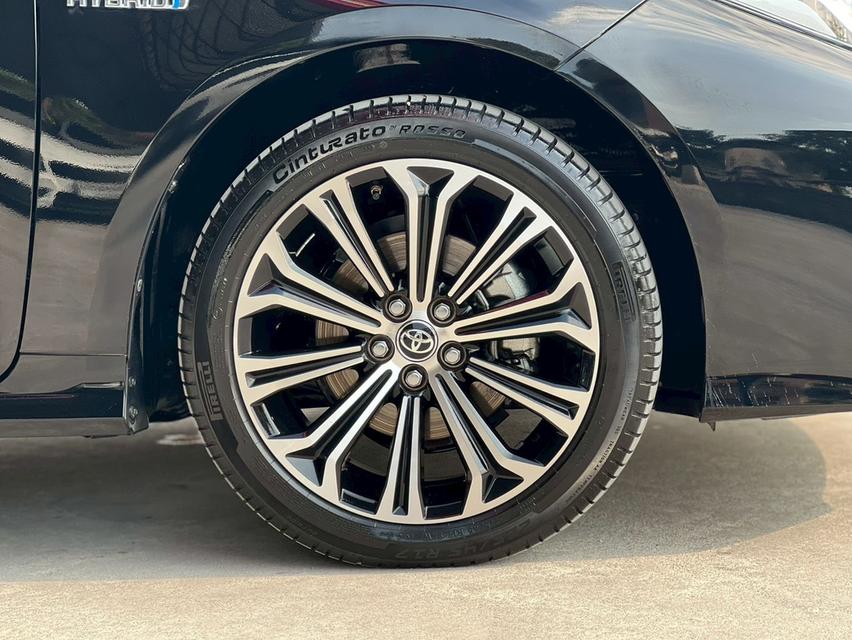 2020 TOYOTA COROLLA, ALTIS 1.8 HYBRID HIGHโฉม ALTIS ปี19-ปัจจุบัน สีดำ เกียร์ออโต้ ตัวท็อปสุด รูปที่ 10