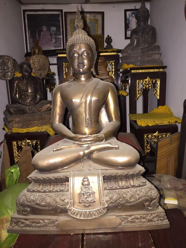 พระพิชิตมาร วัดบรมนิเวศน์ บูชาหน้าตัก9 นิ้ว