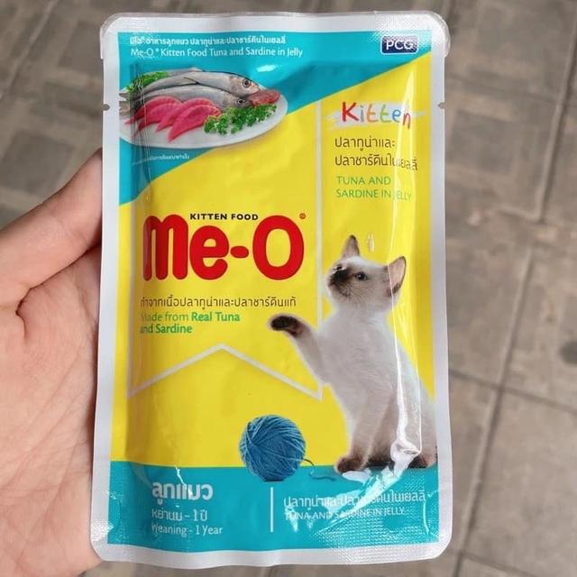 ขายอาหารเปียกแมว Me-O  1