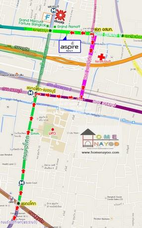 คอนโด. Aspire Rama 9 แอสไพร์ พระราม 9 3700000 - 33 ตารางเมตร ใกล้กับ MRT พระราม 9 Hot!! กรุงเทพ 2