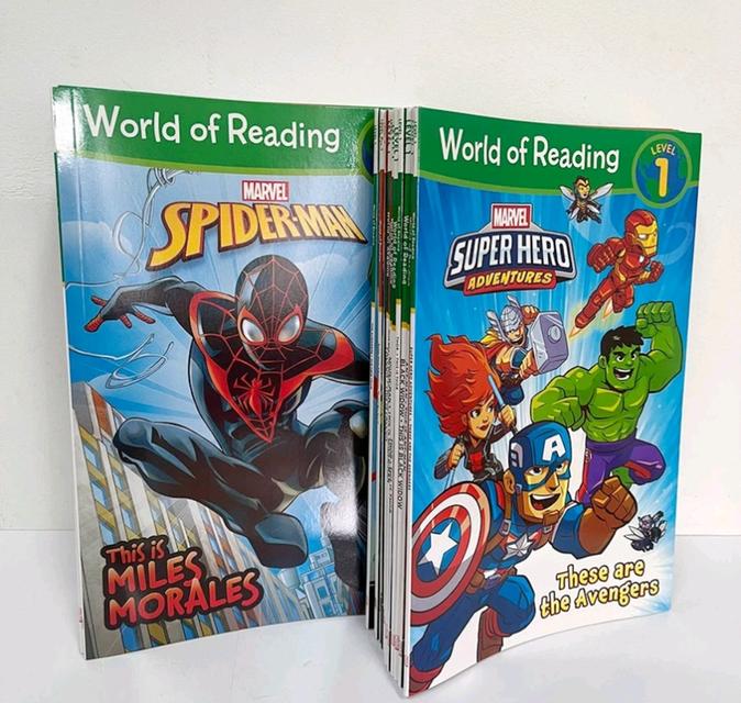 Marvel World Of Reading Pre1L1L2 (ชุดหนังสือ 31 เล่ม) 3