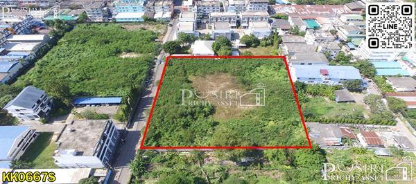 ที่ดินแปลงสวยลดราคาพิเศษ 3 ไร่เศษ เหมาะทำสำนักงาน คอนโด เเละหอพัก ใกล้สิ่งอำนวยความสะดวกทุกอย่าง ใกล้รถไฟฟ้าสถานีเพชรเกษม 48 หลัง ม.สยาม - KK0667S 2