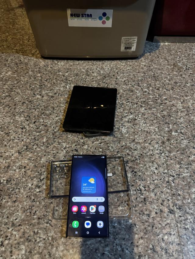 ขายๆๆๆถูกSamsungS23UltraสีPhontom Black 512กิ๊กRam12สูนTrueสภาพสวยการใช้งานดีเยี่ยมทุกๆฟังชั่นเครื่องรีสโตได้ตลอดไม่มีติดแอคเค้าใดๆคับ ( จอขาวจั๊วไม่ม