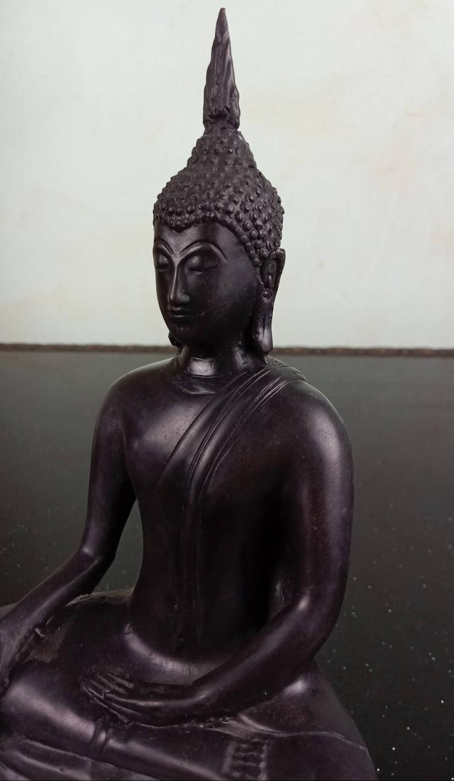 74.พระบูชา ภ.ป.ร ปี 2508(ย้อนยุค)  หน้าตัก 5 นิ้ว รูปที่ 10