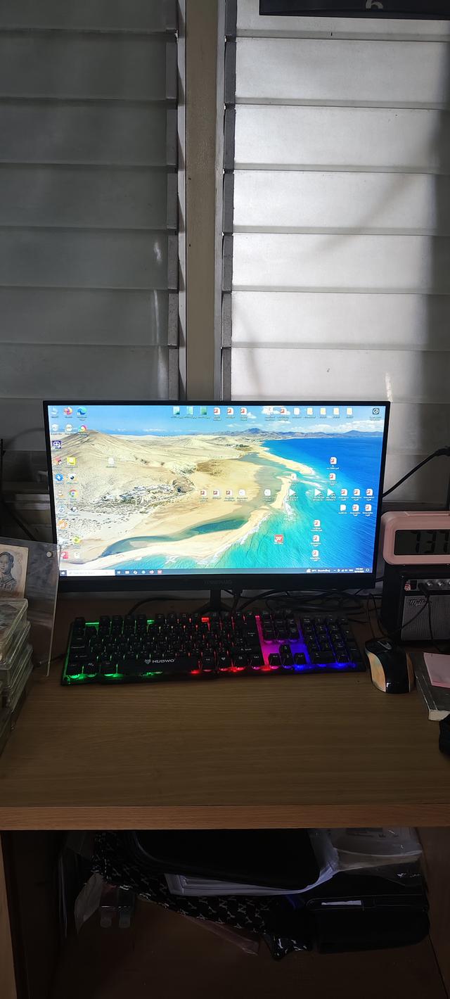 จอคอมพิวเตอร์ 22 นิ้ว 75 Hz ใช้งานได้ปกติสภาพดี 