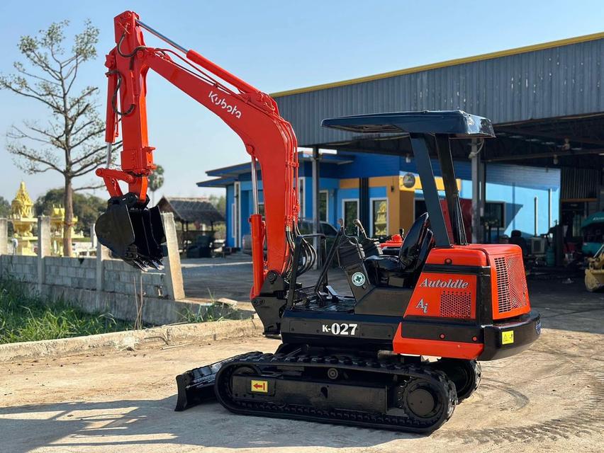 ขายถูก KUBOTA KX 027 รถขุดสภาพดี 4