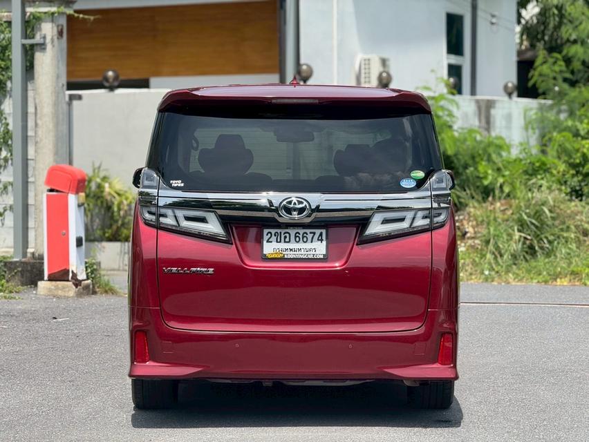 TOYOTA Vellfire 2.5 ZG Edition ปี 2018 วิ่ง 52,xxx km.