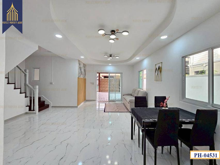 บ้านแฝดพฤกษา 33 บางบัวทองตกแต่งใหม่พร้อมของแถม 5