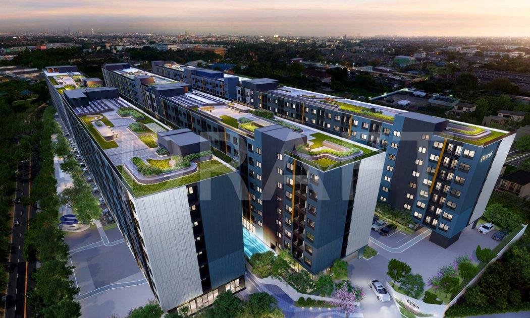 ขายดาวน์เท่าทุน New Condo The Origin Bangkae ใกล้ MRT บางแค 24.30 ตารางเมตร 1 ห้องนอน ชั้น5 ทิศใต้ ตึกC (เลี้ยงสัตว์ได้) แถมเฟอร์นิเจอร์ 5 รายการ 9
