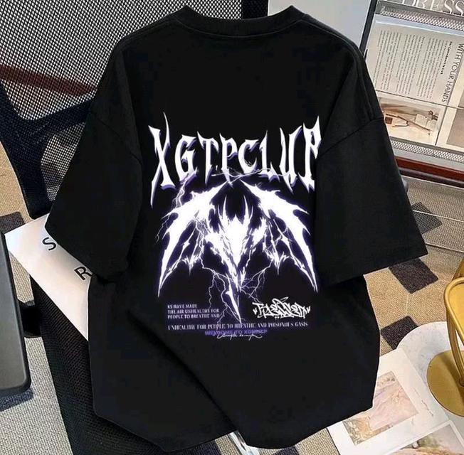 ยืดพิมพ์ตัวอักษรลายทอเมริกัน มาสำหรับผู้ชาย-ผู้หญิงใส่ช่วงฤดูร้อน