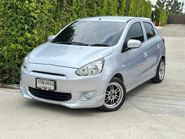 MITSUBISHI MIRAGE 1.2 GLX AUTO ปี 2012 ไมล์ 12x,xxx Km.  *ฟรีดาวน์* T.086-527-9533