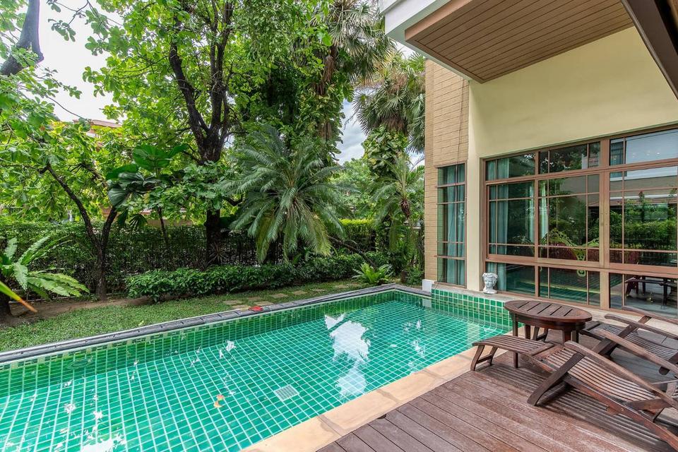 ขายบ้านสวยใจกลางกรุง บ้านแสนสิริ สุขุมวิท67 Luxury Sukhumvit 67 Private pool ที่ดิน 158 ตร.ว 5ห้องนอน 6ห้องน้ำ 6ที่จอดรถ New renovate ใกล้ BTSเอกมัย 3