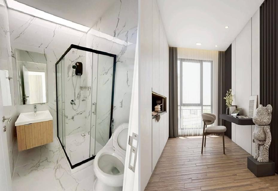 ให้เช่าทาวน์โฮม 4 ชั้น หลังมุม โครงการ พาทิโอ รัชโยธิน บ้านใหม่ อยู่ใจกลางย่านรัชโยธิน เข้า - ออกได้หลายทาง ตกแต่ง Build- In ทั้งหลัง 4