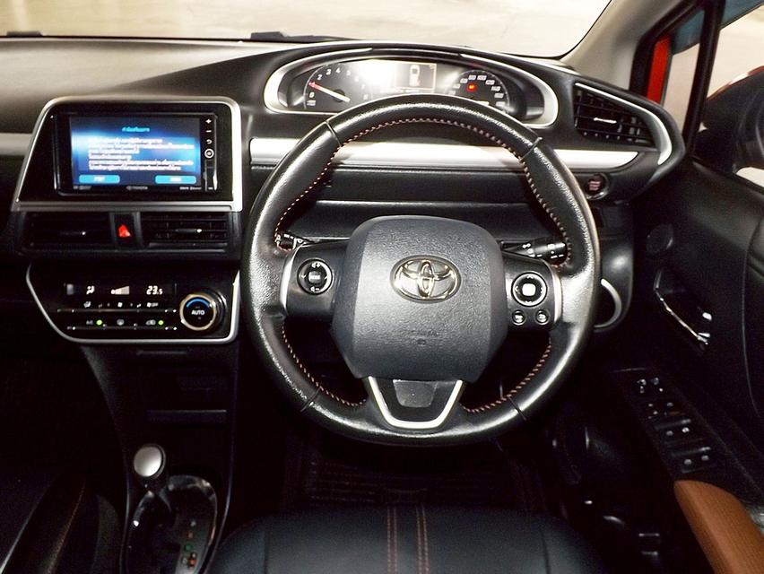 รหัสรถ KCY4643 TOYOTA SIENTA 1.5V AUTO ปี 2018 สีส้ม รูปที่ 8