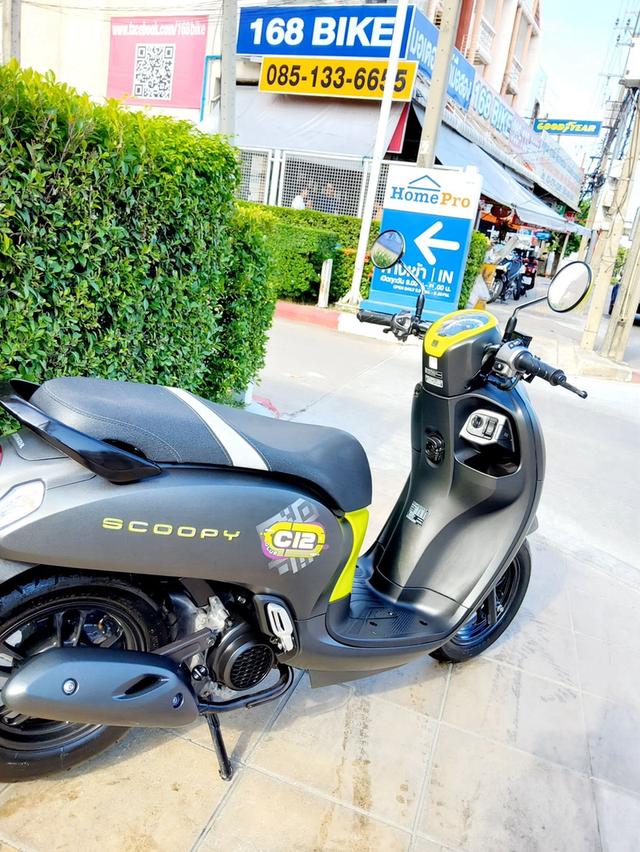 Honda Scoopy i CLUB12 Keyless ปี2024 สภาพเกรดA 856 km เอกสารพร้อมโอน 6