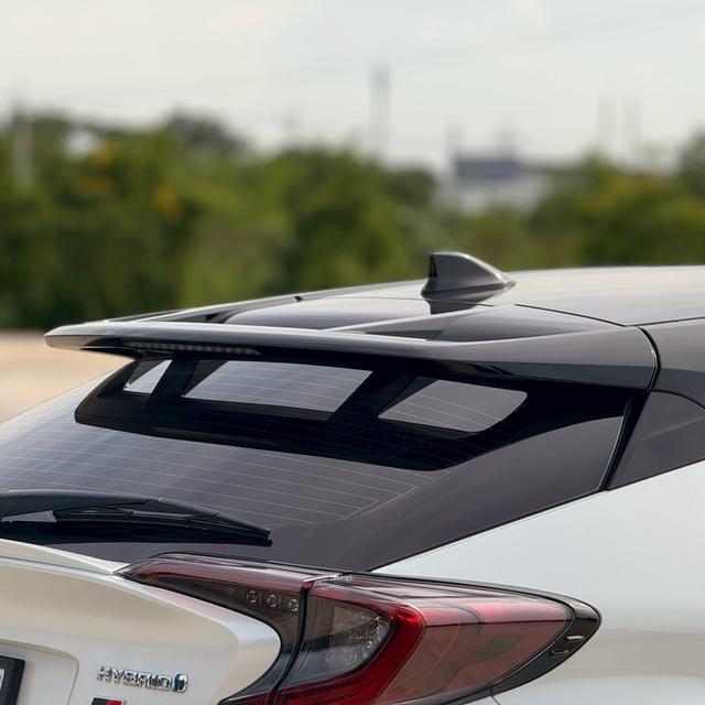 รหัสรถ 12AT4455 TOYOTA C-HR 1.8 Hybrid GR Sport ( White Pearl ) | ปี : 2022 7