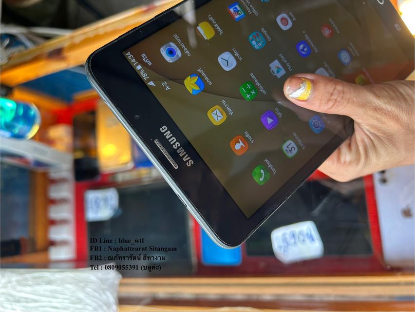 Samsung TabA(6) จอ7นิ้ว ใส่ซิมโทรได้ ใช้งานปกติ สภาพสวย 5
