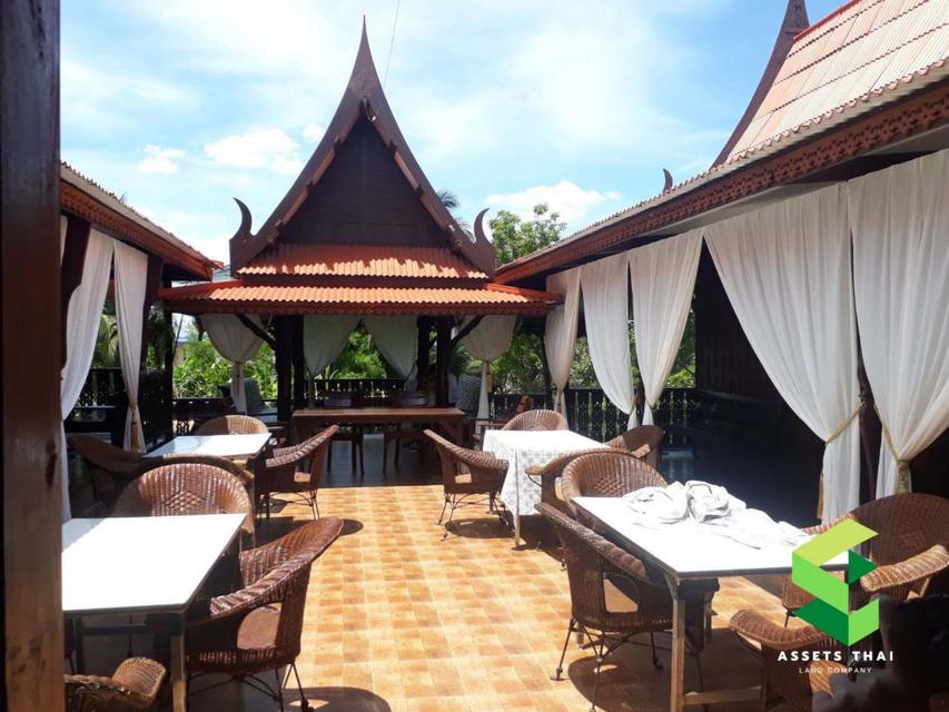 รูป ให้เช่าร้านอาหาร คาเฟ่ สถานที่จัดเลี้ยง เรือนไทย 2.8 ไร่ ใกล้มหิดลศาลายา อ.บางใหญ่ นนทบุรี 6