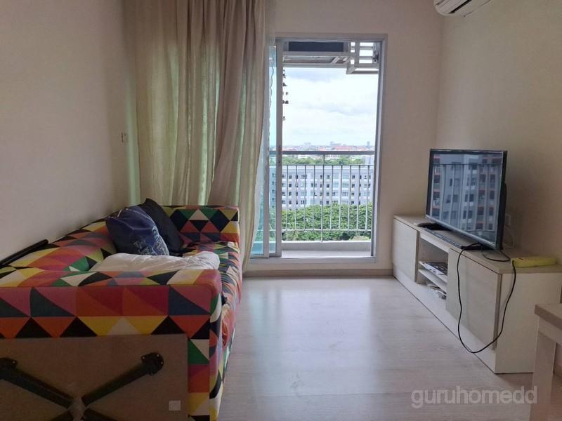 ให้เช่าคอนโด Aspire Sathorn Taksin ทิมเบอร์ โซน ขนาด 46 ตรม 2นอน 1น้ำ ชั้น 10 ใกล้เดอะมอลล์ท่าพระ - ghd000098R 3