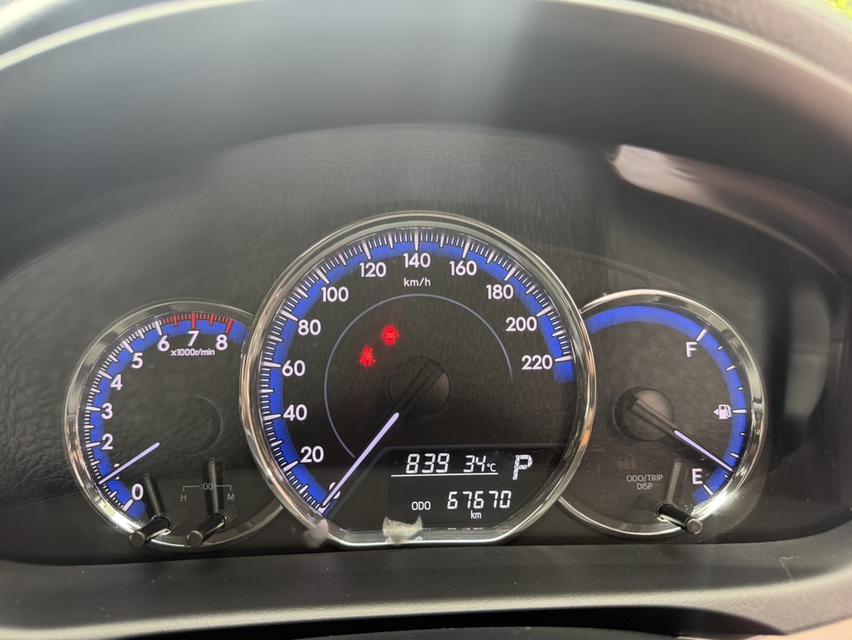 รหัสรถ AP3658 TOYOTA YARIS 1.2 รุ่น E ปี19 สีขาว รูปที่ 16