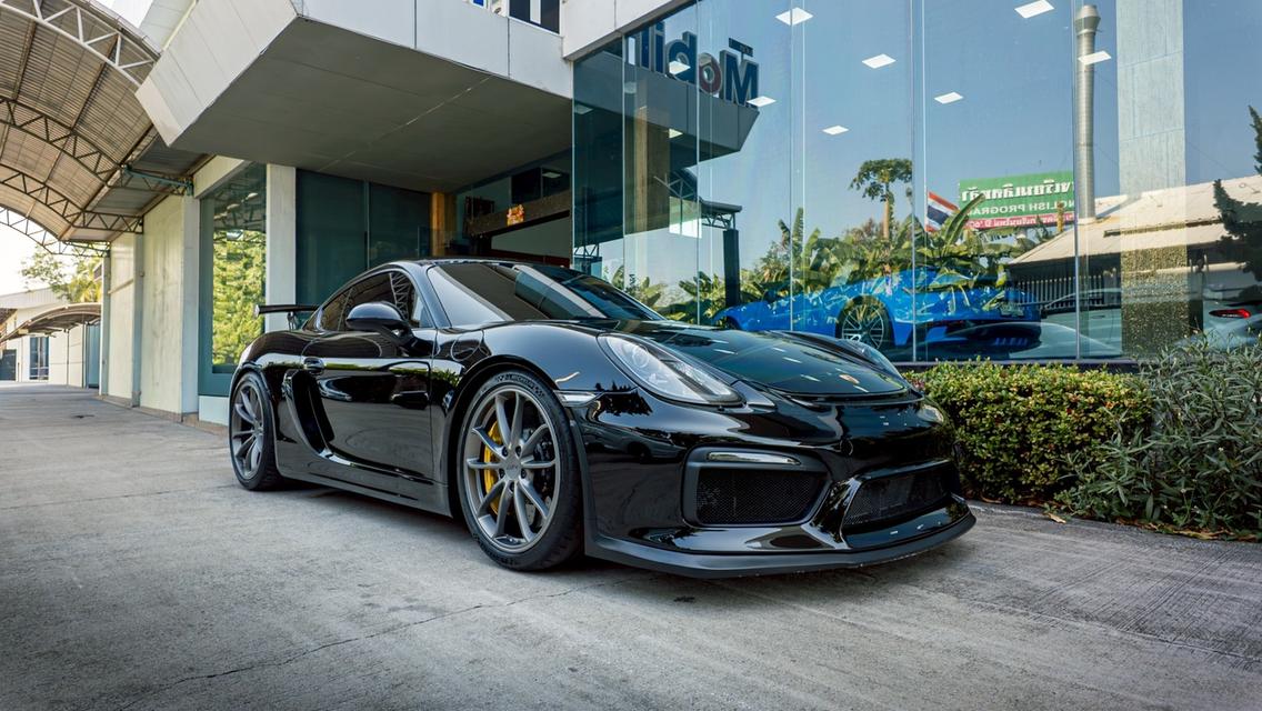 Porsche Cayman GT4 2016 สีดำ รถศูนย์ AAS คันเดียวในไทย รูปย่อยที่ 1