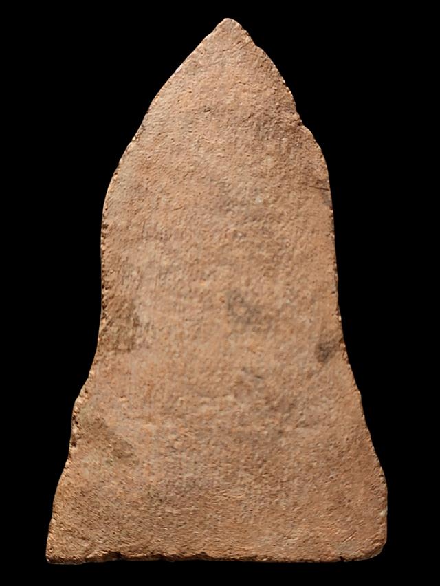 พระโคนสมอ ปางมารวิชัย รักทองเดิม กรุวังหน้า รูปที่ 2