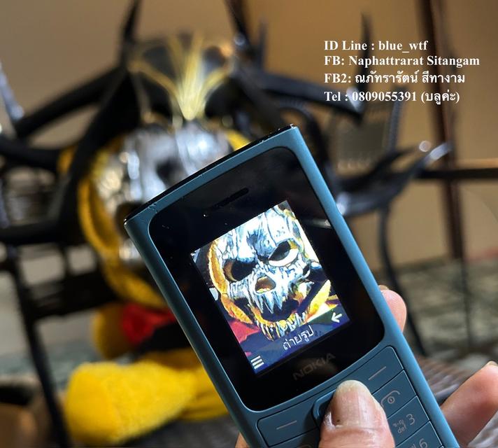 Nokia 110 4G 2ซิม ลูกเล่นที่จำเป็นมีครบกล้อง ไฟฉาย Internet ใช้งานง่าย ทน ปกติหมด เครื่องแท้ สภาพสวยมาก 3