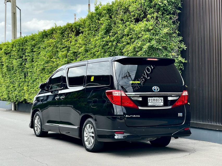 รหัสรถ AP8079 Toyota Alphard 2.4 Hybrid E-Four 2013 รุ่นท็อป ขับเคลื่อน4ล้อ 4WD