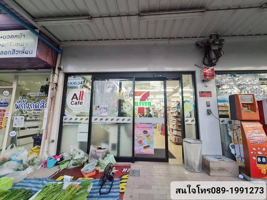 ขายอาคารพาณิชย์  2 ห้อง ทำเลดีมาก มีเซเว่นเช่า และหอพัก โซน บ.ไทยวาโก้ 4