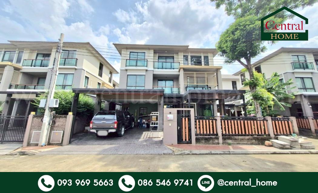 บ้านเดี่ยว 3 ชั้น ภัสสร สรงประภา - ดอนเมือง ใกล้ SRT ดอนเมือง 1