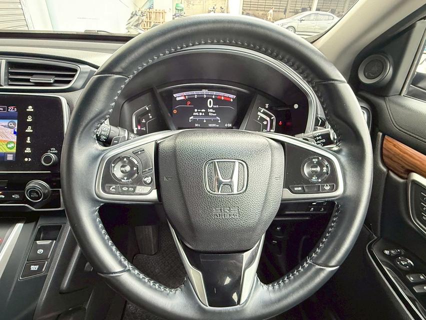 HONDA CRV 1.6EL 4WD TOP 2021 สีดำ ดีเซล MINOR CHANGE มือเดียว เข้าศูนย์ทุกระยะ 12