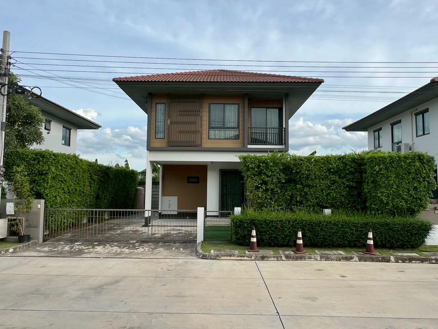 ขายบ้าน 2 ชั้น บ้านเดี่ยว ฮาบิเทีย ออร์บิต หทัยราษฎร์ (รวมค่าโอน) ยกเว้นค่าจดจำนอง (หากมีการกู้เงิน) Habitia Orbit Hathairat เนื้อที่ 50 ตร.ว.  1