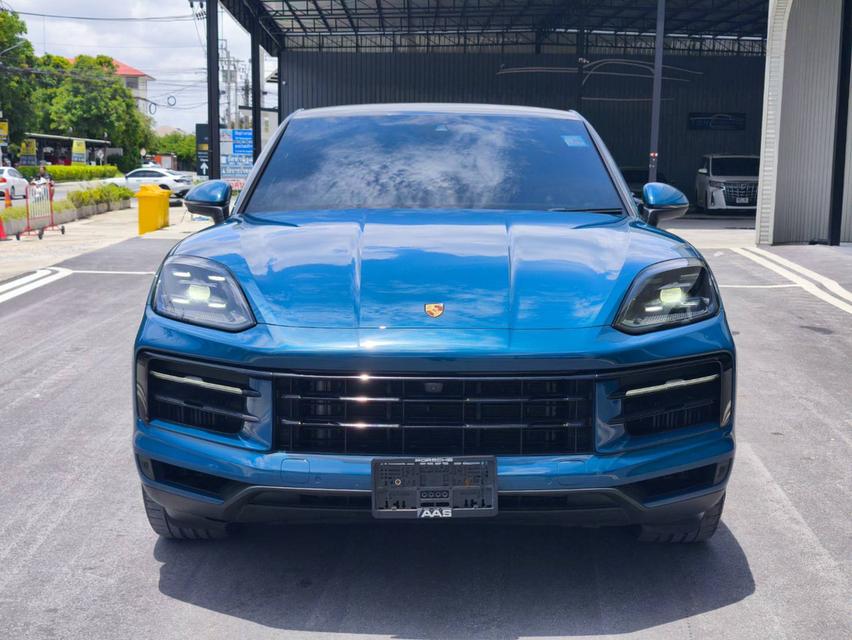 รหัสรถ KPV53 2024 จด 25 Porsch Cayenne Coupe Platinum Edition