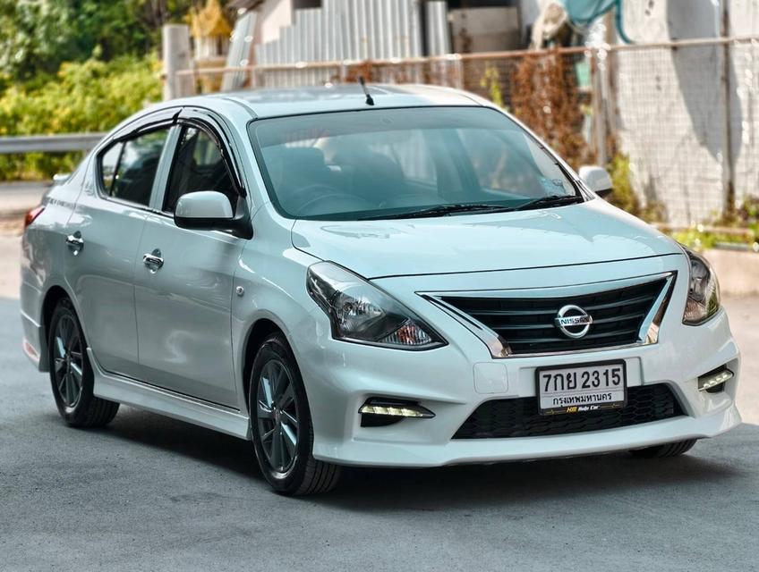 NISSAN ALMERA 1.2 E ปี 2018 Sportech A/T เกียร์ Auto สีขาว ไมล์ 91xxx km. 3