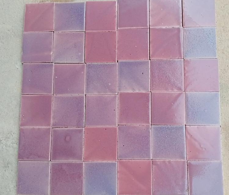 กระเบื้องเคลือบ Hand made 4×4นิ้ว