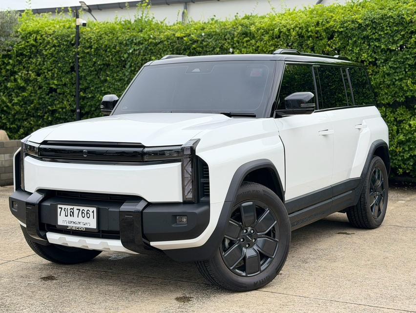 JAECOO 6T EV LONG RANGE 4WD ปี 2026 แท้ รถ 4 เดือน วิ่งเพียง 1,7xx km. สีขาว สภาพป้ายแดง