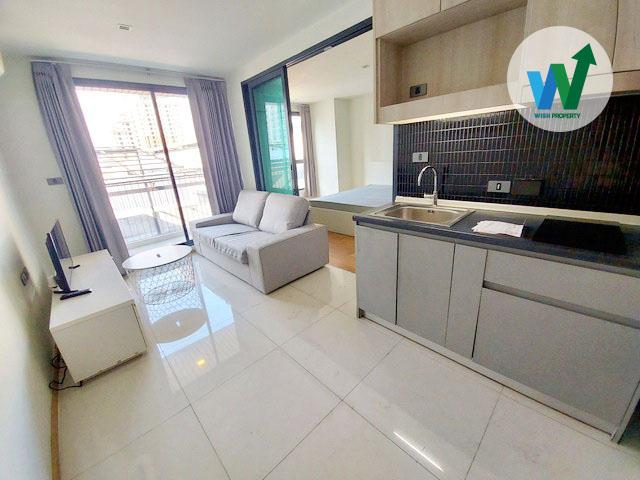 ขายถูก คอนโด ฮิว สุขุมวิท 62/3 ห้องมุม ติด BTS ปุณณวิถี สภาพใหม่ตกแต่งครบพร้อมเข้าอยู่ 1