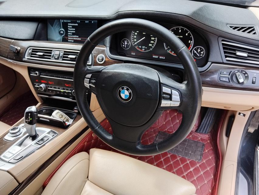 ขายรถบัาน เจัาของขายเอง BMW 730LD ปี 2012 สีบรอนซ์ทอง ไมล์แท้ 184,041 กม. ฟูลออฟชั่นแต่ง M sport 13