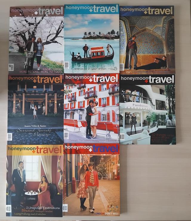 นิตยสาร honeymoon&travel ปี2007 (#61-68)