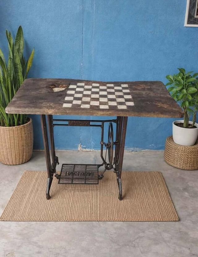 โต๊ะหมากรุก/หมากฮอสขาจักรโบราณ