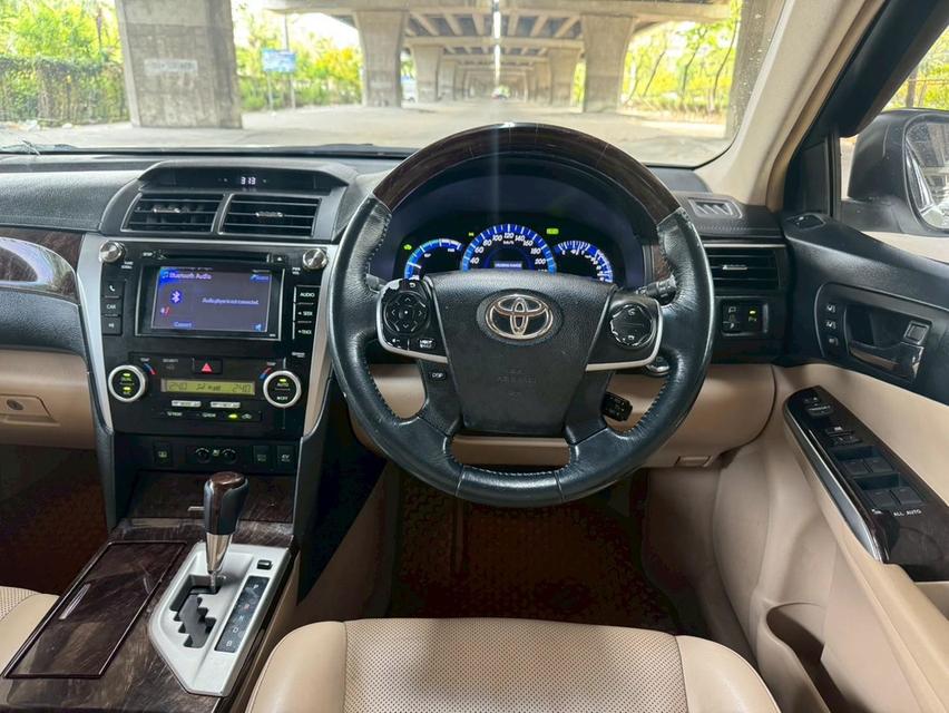 🔥รถสวยมือเดียว เครดิตดี ฟรีดาวน์  Toyota CAMRY 2.5 DVD Hybrid AT ปี 2013 รูปที่ 13