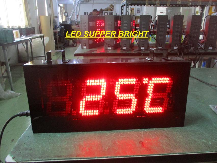 Digital clock นาฬิกาดิจิตอล นาฬิกาโรงงาน นาฬิกาขนาดใหญ่ นาฬิกาแขวนผนัง นาฬิกาจับเวลา รุ่น 404 10