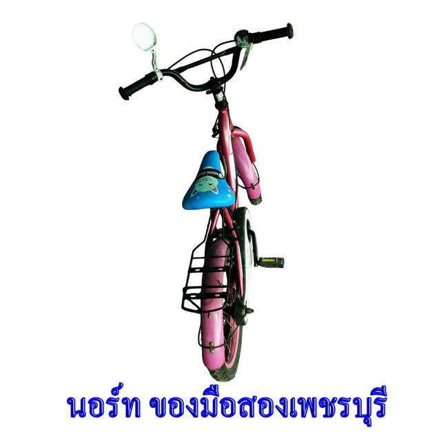 จักรยานมือสอง สีชมพูสำหรับเด็ก