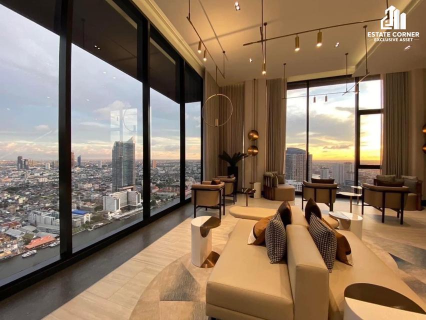 ขายคอนโด Chapter Charoennakorn - Riverside ชั้น 42 วิวโค้งแม่น้ำเจ้าพระยา | 2 ห้องนอน 79 ตร.ม. แต่งครบพร้อมอยู่! 12