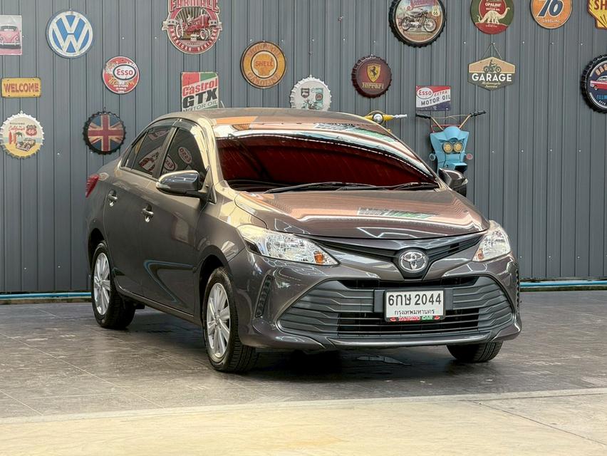 TOYOTA VIOS 1.5 J ปี2017รถบ้านแท้ ช่วงล่างแน่น ใช้งานน้อย