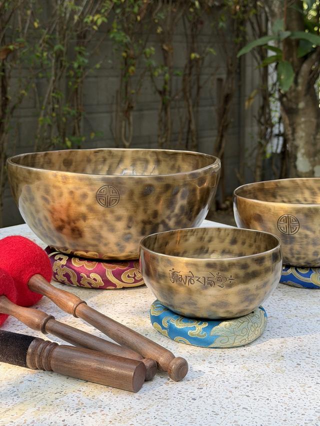 ขันทิเบต Full Moon โน้ต B E A แถมกระเป๋าพกพา รูปที่ 2