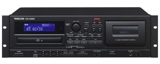  เปิดจอง TASCAM CD-A580 V2 Cassette, USB CD Player Recorder ประกันศูนย์