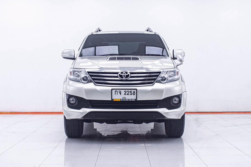 รหัสรถ 1D904 FORTUNER 3.0 V 2WD 2014